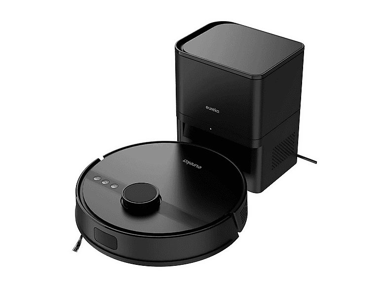 EUREKA Robot Aspirador - EUREKA N6 PLUS, 50 W, Depósito 1 l, Autonomía 84 min, Black