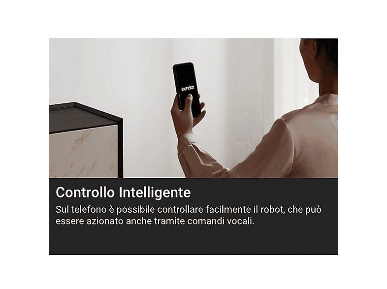 Robot Aspirador - EUREKA N6 PLUS, 50 W, Depósito 1 l, Autonomía 84 min, Black — foto 6