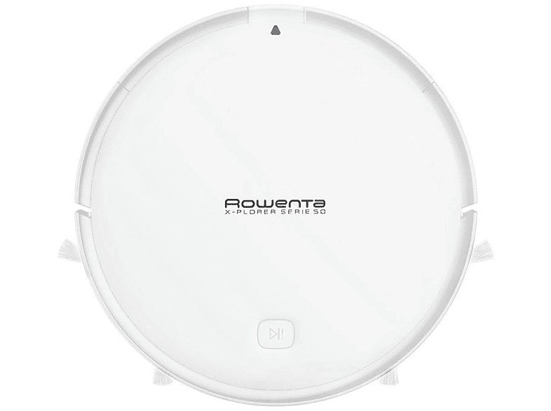 Robot aspirador - ROWENTA RR7347WH, Depósito 0,4 l, Autonomía 120 min, Negro