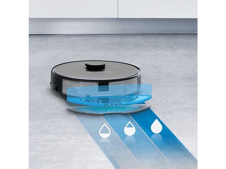 Robot aspirador - ROWENTA RR8575WH, 8575 W, Potencia de succión 2,7 kPa, Depósito 4,1 l, Autonomía 120 min, Negro — foto 5