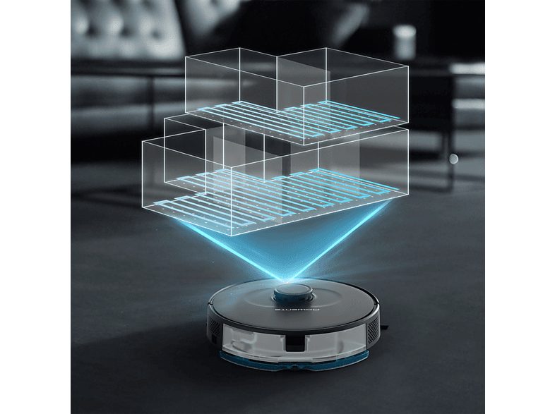 Robot aspirador - ROWENTA RR8575WH, 8575 W, Potencia de succión 2,7 kPa, Depósito 4,1 l, Autonomía 120 min, Negro — foto 6