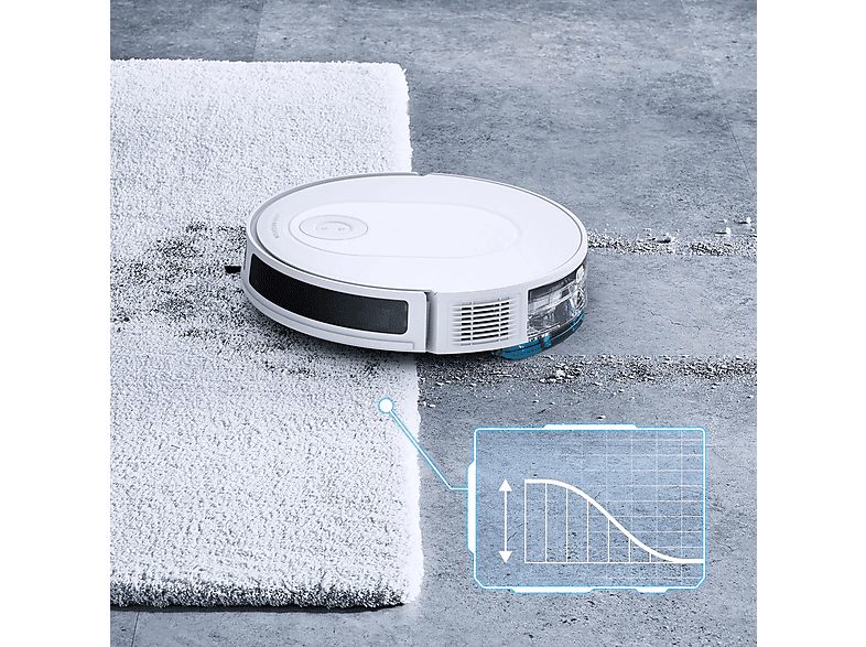 Robot aspirador - ROWENTA X-Plorer  Serie 70+ RR8497, 240 V, Potencia de succión 2,3 kPa, Depósito 0,35 l, Autonomía 120 min, Blanco — foto 6