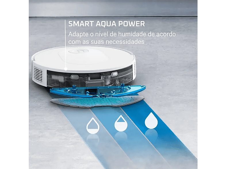 Robot aspirador - ROWENTA X-Plorer  Series 70 RR8477, 1 kW, Potencia de succión 2,3 kPa, Depósito 0,4 l, Autonomía 120 min, Branco — foto 6