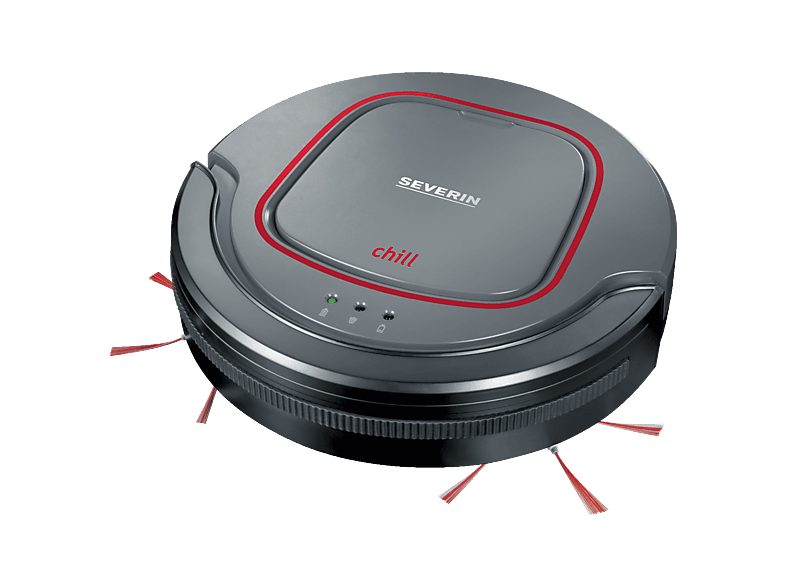 SEVERIN Robot aspirador - SEVERIN RB 7025, 17 W, Depósito 0,35 l, Autonomía 90 min, Gris