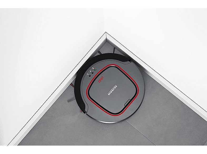 Robot aspirador - SEVERIN RB 7025, 17 W, Depósito 0,35 l, Autonomía 90 min, Gris — foto 6