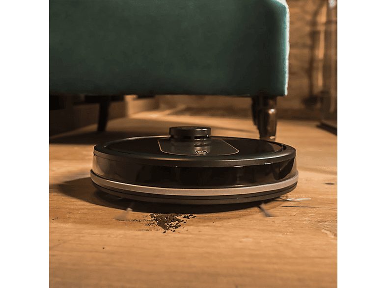 Robot aspirador - TAURUS HOMELAND LASER 94889, 14,8 V, Potencia de succión 2300 kPa, Depósito 450 ml, Autonomía 120 min, Inox — foto 2