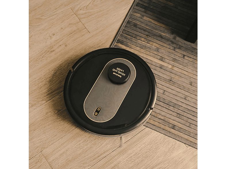 Robot aspirador - TAURUS HOMELAND LASER 94889, 14,8 V, Potencia de succión 2300 kPa, Depósito 450 ml, Autonomía 120 min, Inox — foto 6