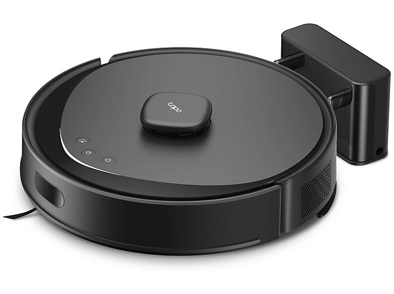 Robot aspirador - TP-LINK Tapo RV30 Max, 1 kW, Potencia de succión 5300 kPa, Depósito 0,4 l, Autonomía 180 min, Negro — foto 2