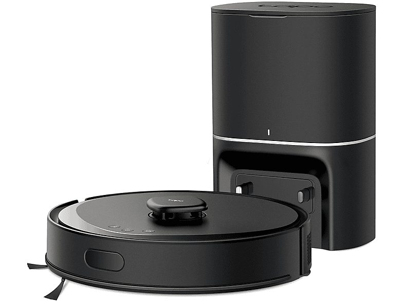 Robot aspirador - TP-LINK Tapo RV30 Max Plus, 1 kW, Potencia de succión 5300 kPa, Depósito 1 l, Autonomía 120 min, Black