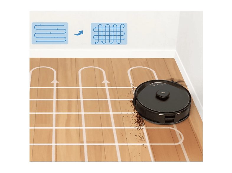 Robot aspirador - TP-LINK Tapo RV30 Max Plus, 1 kW, Potencia de succión 5300 kPa, Depósito 1 l, Autonomía 120 min, Black — foto 6