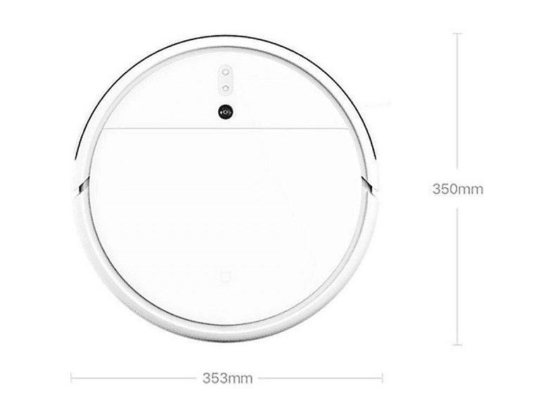 Robot aspirador - XIAOMI X-SKV4093GL, 14 W, Potencia de succión 2,5 kPa, Depósito 0,2 l, Autonomía 150 min, Blanco — foto 4