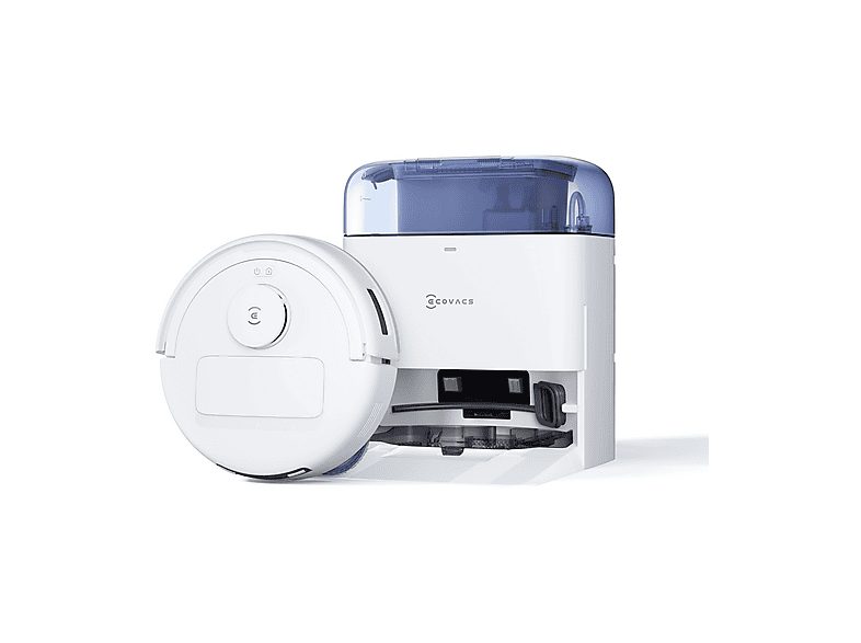 Robot friegasuelos - ECOVACS Deebot Mini Blue, 40,00 W, Potencia de succión 9 kPa, Depósito 1,40 l, Autonomía 128Min., Blanco — foto 4