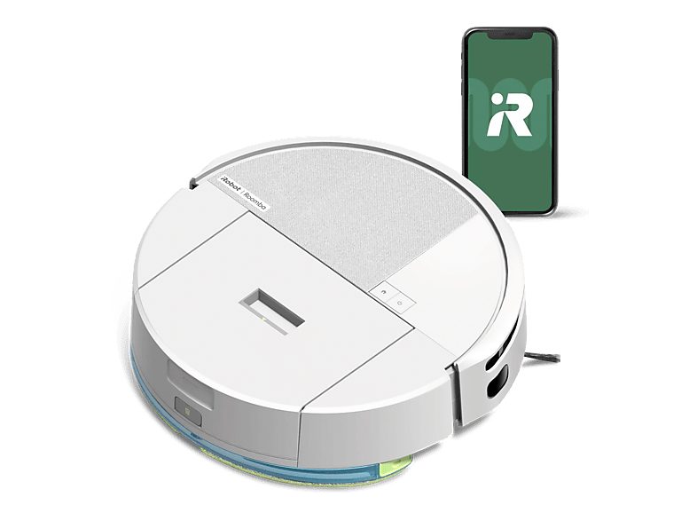 IROBOT ROOMBA Robot friegasuelos - iRobot Roomba 205 Combo DustCompactor, 1820 ml, 12.8 V, Autonomía 3 h, 63 dB(A), Blanco