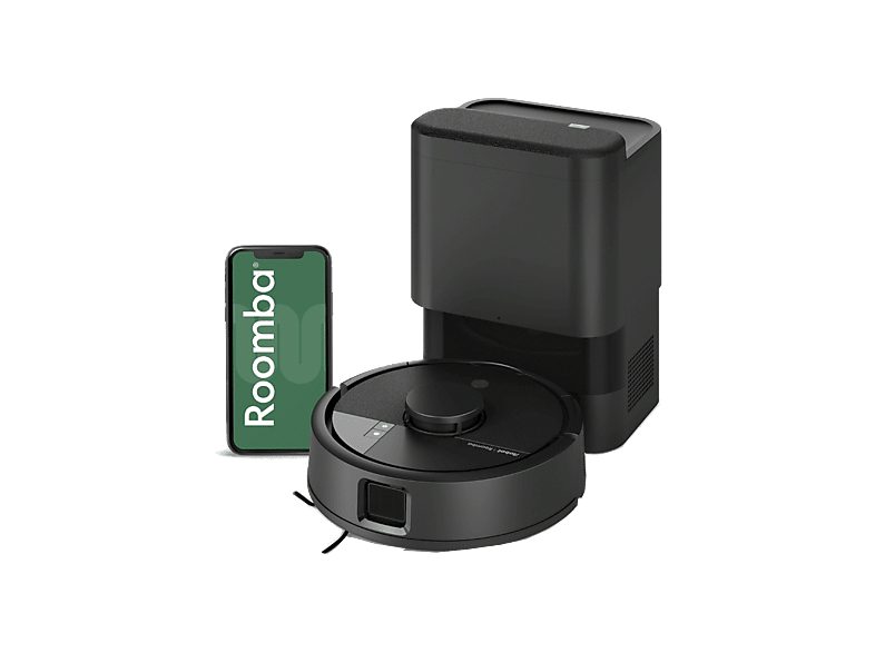 IROBOT ROOMBA Robot friegasuelos - iRobot Roomba® Mini, 7 kPa Succión, Autonomía 1.5 h, Sistema de Navegación con LiDAR, Base  Autoempty, Negro