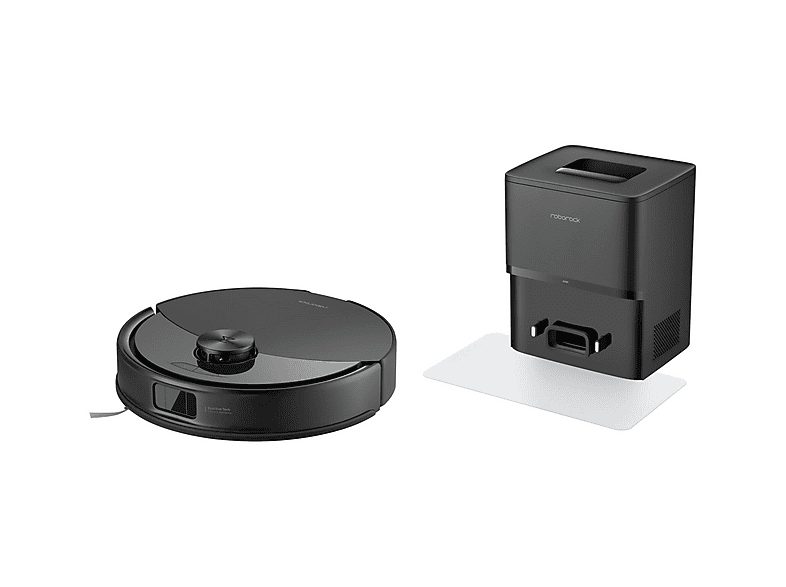 ROBOROCK Robot friegasuelos - ROBOROCK Q10 VF+, 45 W, Potencia de succión 10000 kPa, Depósito 0,5 l, Autonomía 150min, Negro