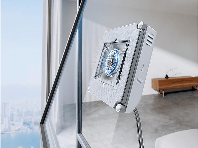 Robot limpiacristales - ECOVACS WG841-01TD, 90 W, Autonomía 80Min., Blanco — foto 9