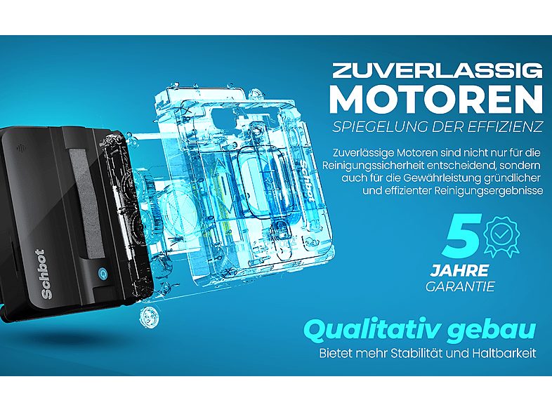 Robot limpiacristales  - Wind X3 Spray SCHBOT, 60 ml, 8 h, Negro — foto 9