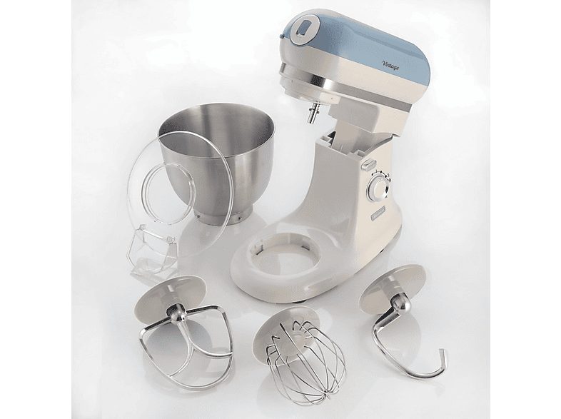 Robot Repostería - ARIETE 1588 AZUL, 1200 W, 5,5 l, Azul — foto 9