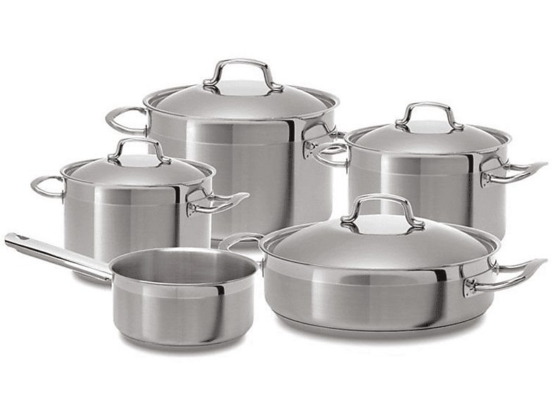 Set Batería - TEKA Set Batería Inducción, 1 l, Acero inoxidable, Inox — foto 2