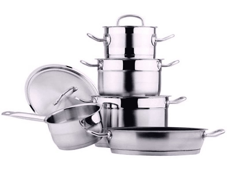 Set Batería - TEKA Set Batería Inducción, 1 l, Acero inoxidable, Inox — foto 3