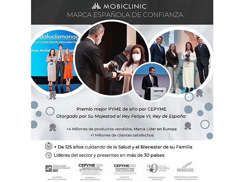 Silla de ruedas - MOBICLINIC Giralda, Gris — foto 9