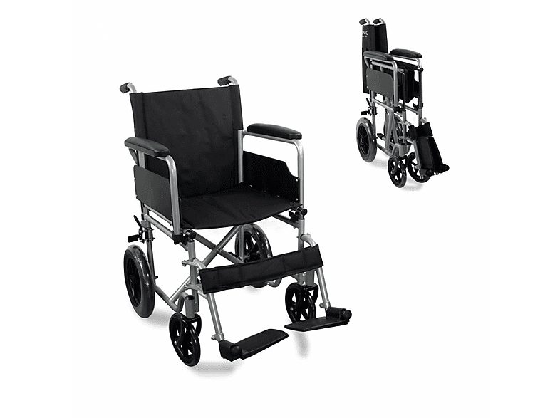 MOBICLINIC Silla de ruedas - MOBICLINIC Marsella, Gris