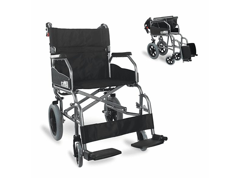 MOBICLINIC Silla de ruedas - MOBICLINIC Museo, Gris