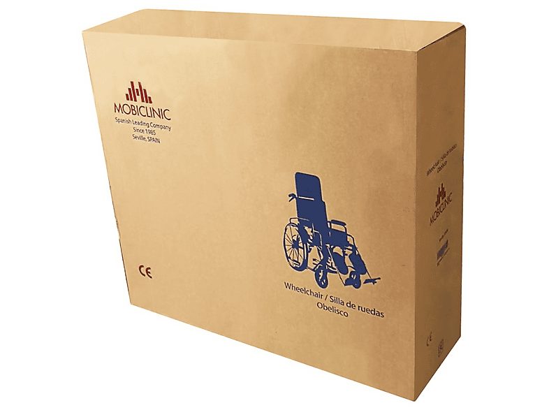 Silla de ruedas - MOBICLINIC Obelisco, Negro — foto 8