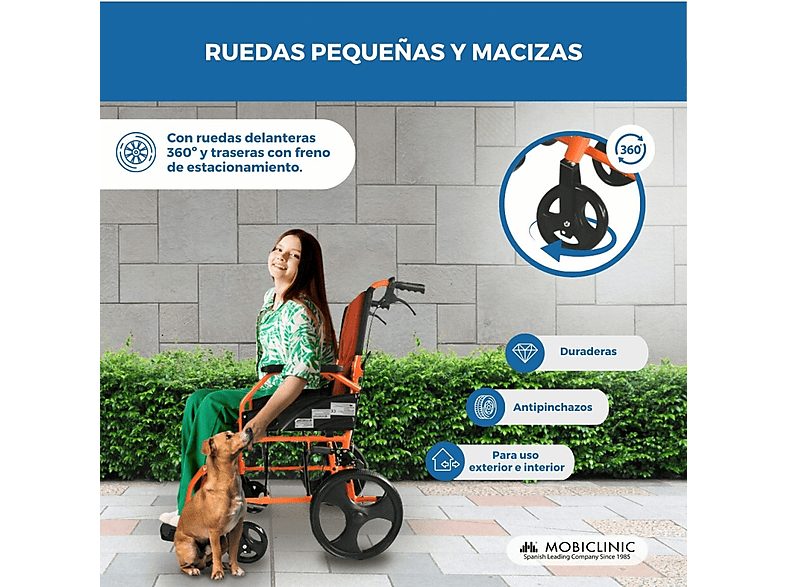 Silla de ruedas - MOBICLINIC Pirámide, Silla de ruedas — foto 5