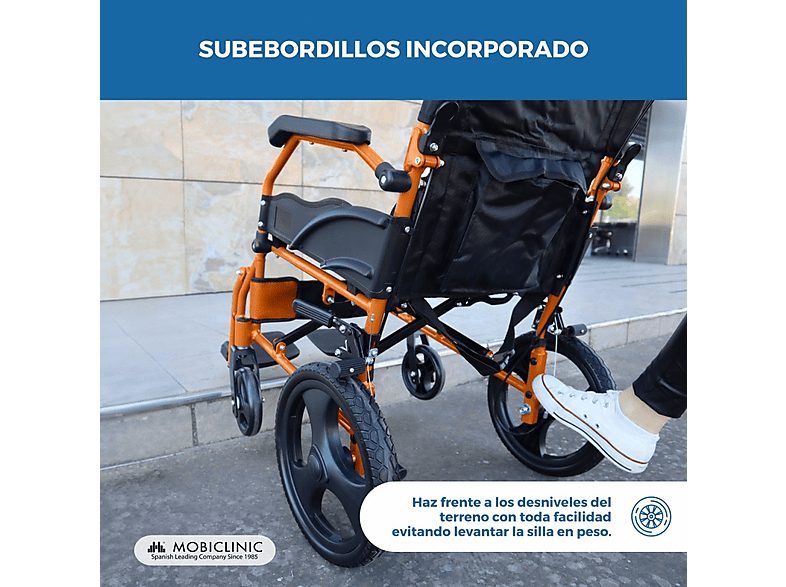 Silla de ruedas - MOBICLINIC Pirámide, Silla de ruedas — foto 6