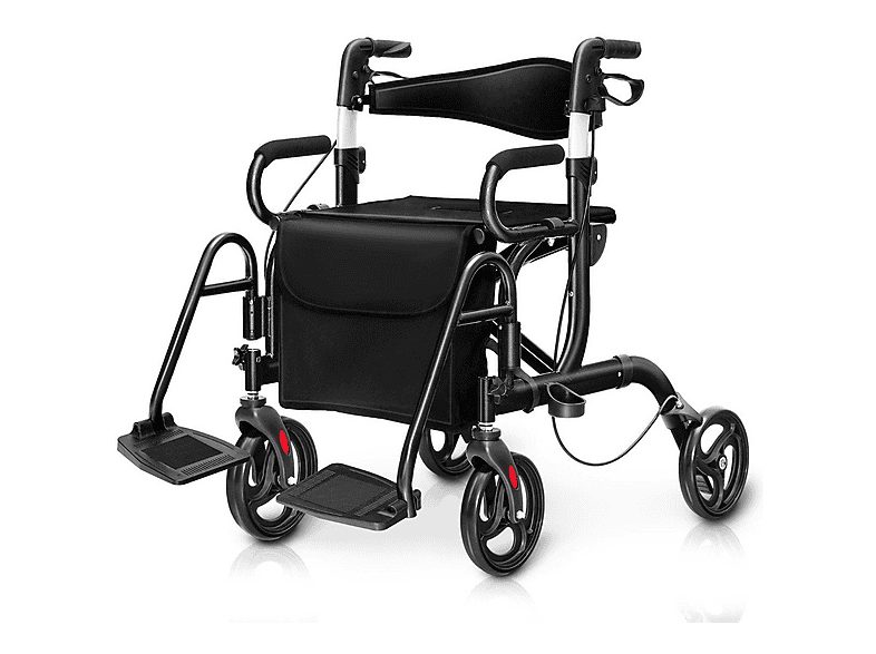 NORTHIO Silla de ruedas - NORTHIO 83773, Negro