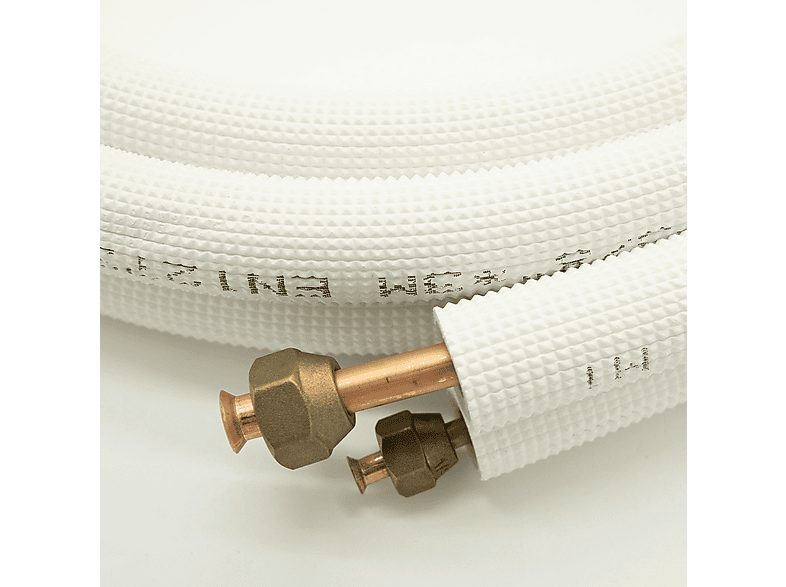 Soporte de aire acondicionado  - Kit Tubo preaislado 7 SANNOVER, blanco — foto 3