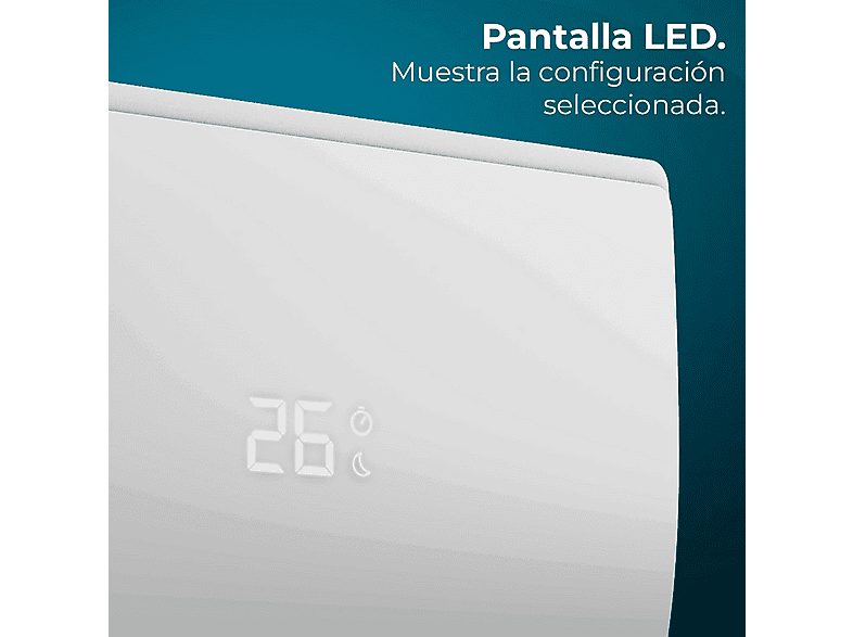 Split 1x1 - CECOTEC AirClima 12000 Smartfresh Connected, 12000 fg/h, Función Inverter, Multicolor — foto 5