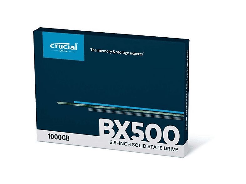 SSD interno 1 TB - CRUCIAL CT1000BX500SSD1, Interno, 300 — foto 4