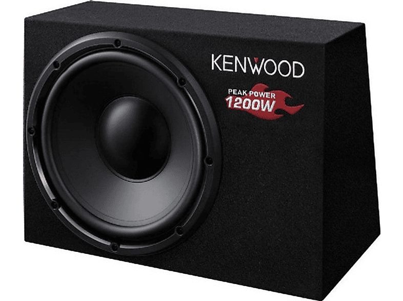 Subwoofer coche  - KSC-W1200B KENWOOD, negro — foto 2