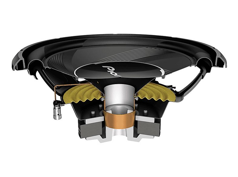 Subwoofer - PIONEER GXT-3730B-SET, 2 canales, Blanco — foto 3