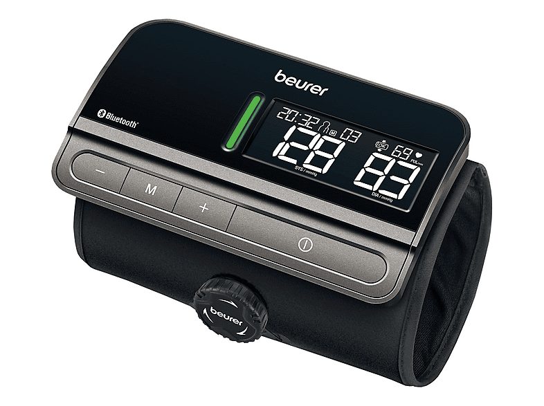 Tensiómetro - BEURER BM81, Apagado automático, Plata