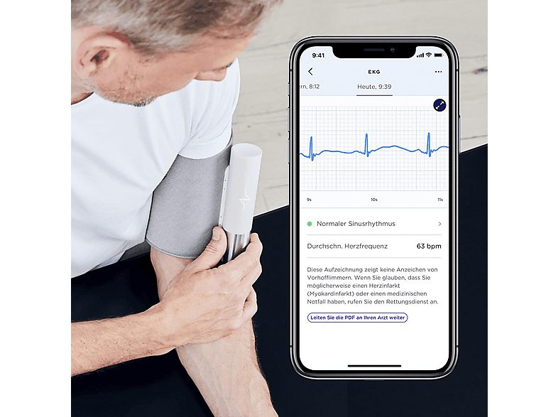 Tensiómetro - WITHINGS WPM04-ALL-INTER, Gris — foto 7