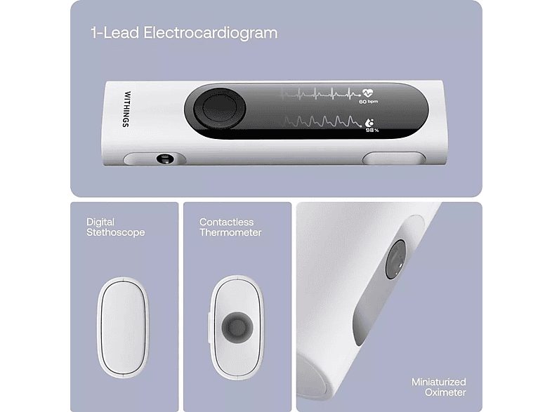 Termómetro - WITHINGS WI-SCT02-02, Axilar — foto 4