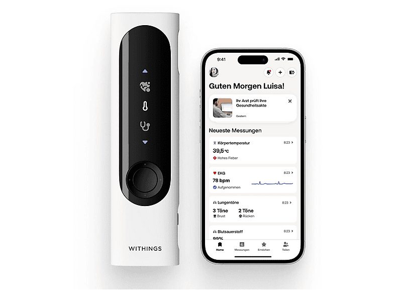 Termómetro - WITHINGS WI-SCT02-02, Axilar — foto 7