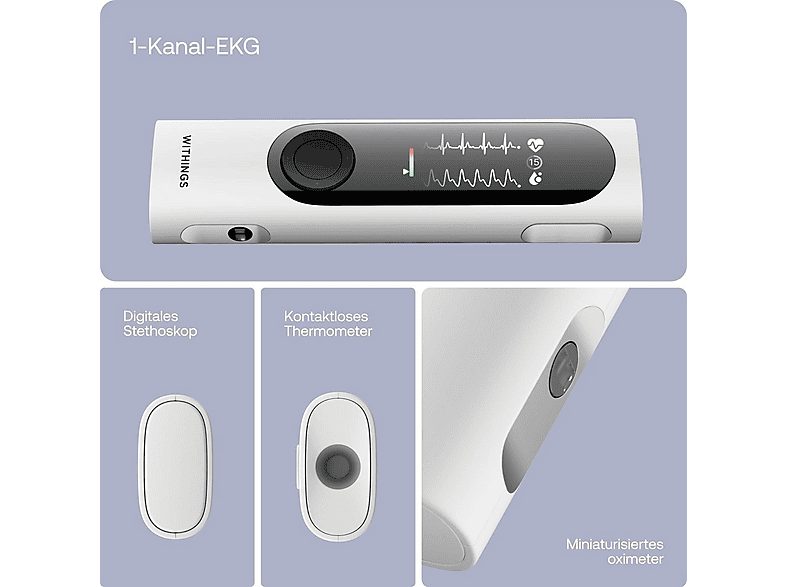 Termómetro - WITHINGS WI-SCT02-02, Axilar — foto 8