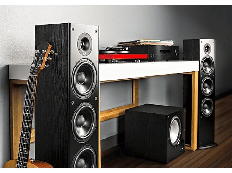 Torre de sonido - Polk Audio T50, 5 vías, 150 W, 90 dB, Dolby, DTS, 1 Unidad — foto 4