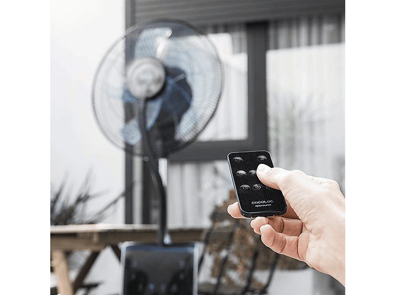 Ventilador de agua - Cecotec EnergySilence 790 FreshEssence Ionic, 90 W, 3.1 l, 12 h, Control remoto, Negro — foto 6